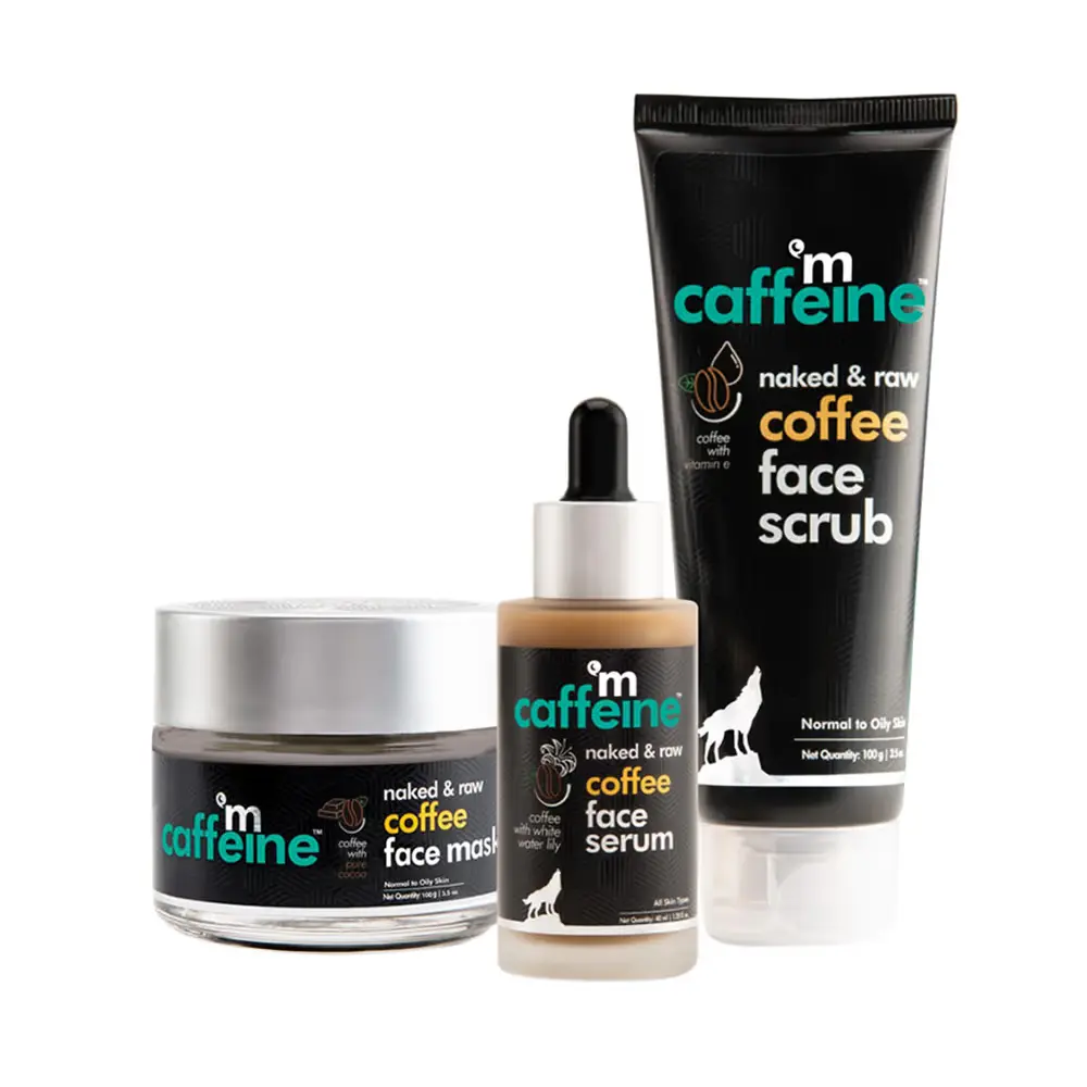 MCaffeine Coffee De-Tan Face Polishing Kit